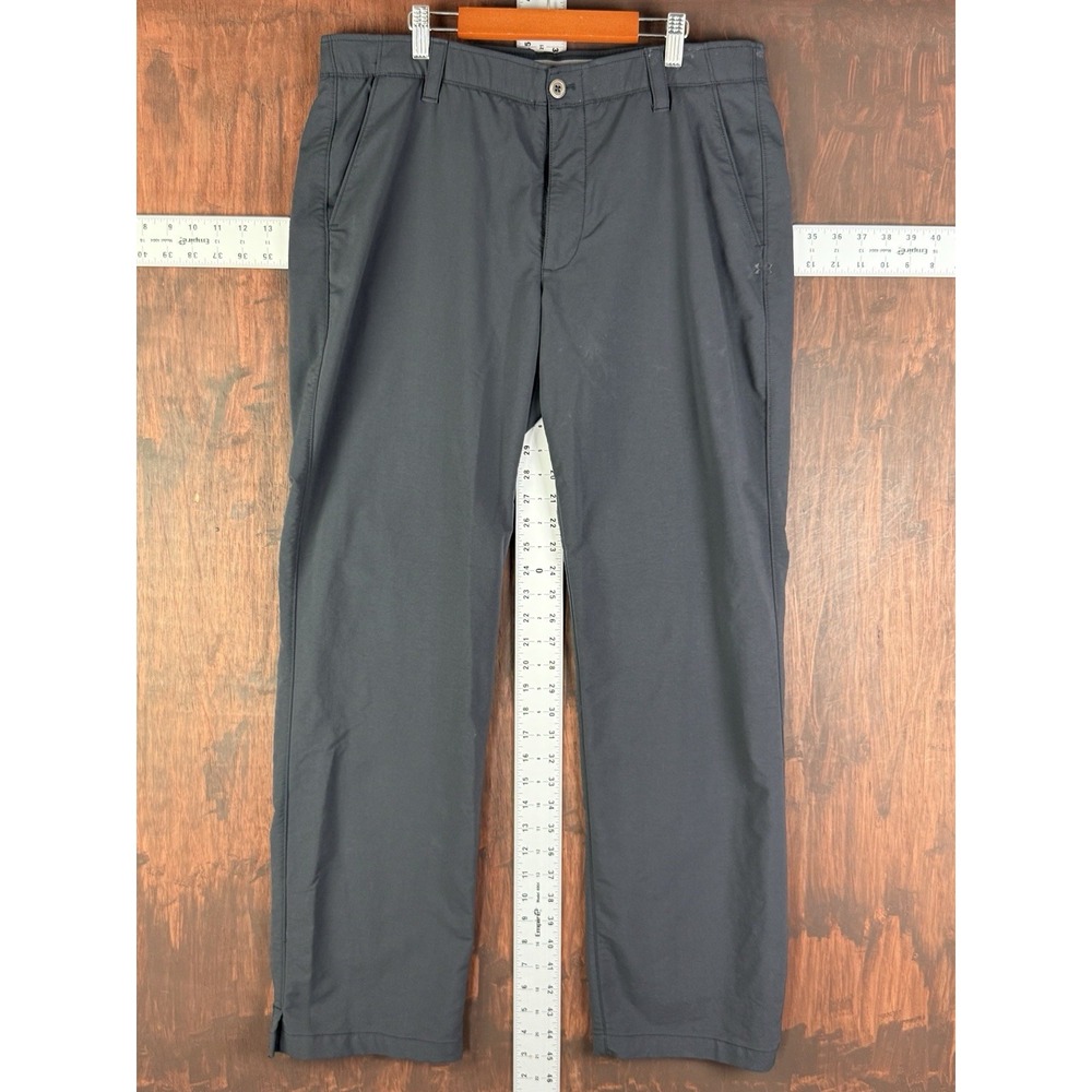 Under Armour Pants Match Play Golf Performance Stretch 1248089 Black Men's 36x32